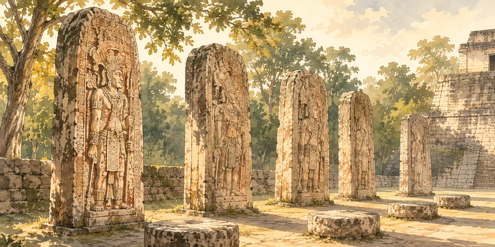 Geschichte in Tikal